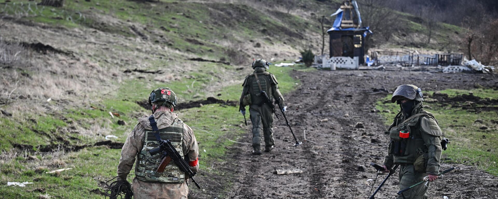 Разминирование освобожденных территорий в Курской области - Sputnik Абхазия, 1920, 19.08.2025