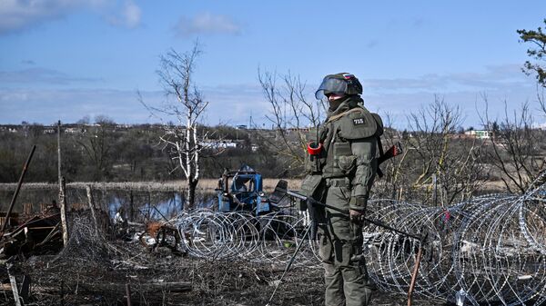 Разминирование освобожденных территорий в Курской области - Sputnik Аҧсны