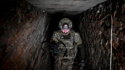 Военнослужащие отряда "Т" Добровольческого корпуса в Курской области