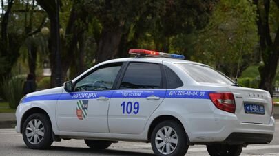 Машина МВД Абхазии