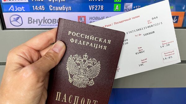 Начало авиасообщения между РФ и Абхазией - Sputnik Аҧсны