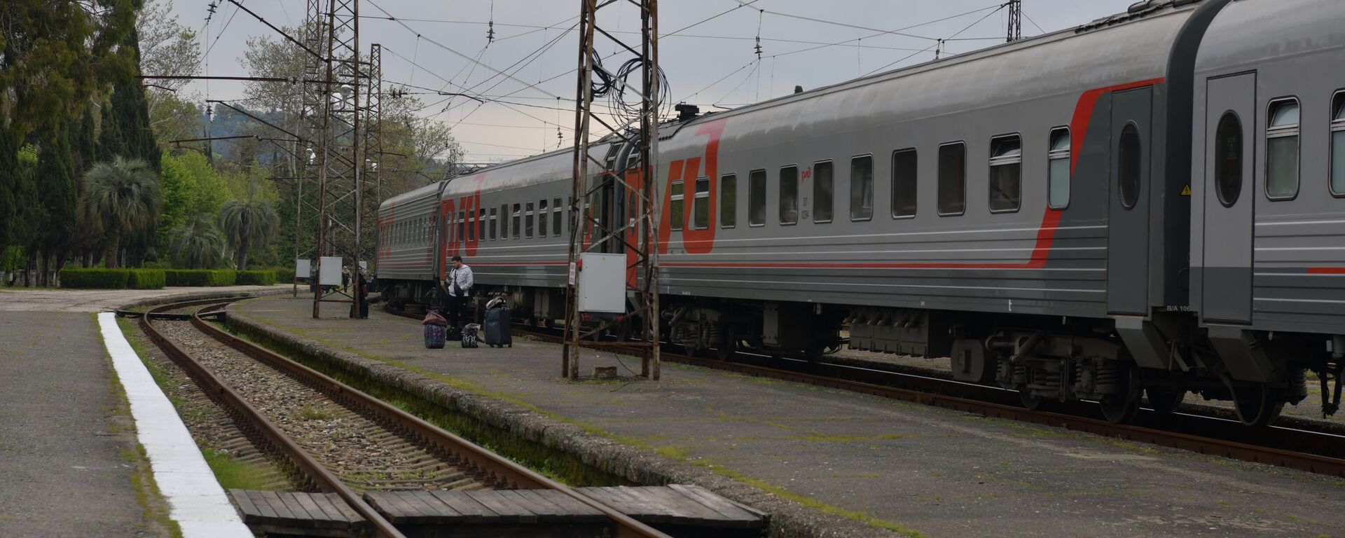 Сухумский железнодорожный вокзал - Sputnik Абхазия, 1920, 20.02.2026