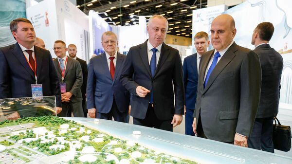 Премьер-министр РФ М. Мишустин принял участие в мероприятиях Кавказского инвестиционного форума - Sputnik Аҧсны