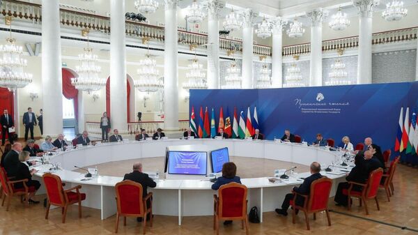 Делегация Парламента Абхазии приняла участие в III Международном парламентском Форуме СНГ Пушкинские чтения. - Sputnik Аҧсны