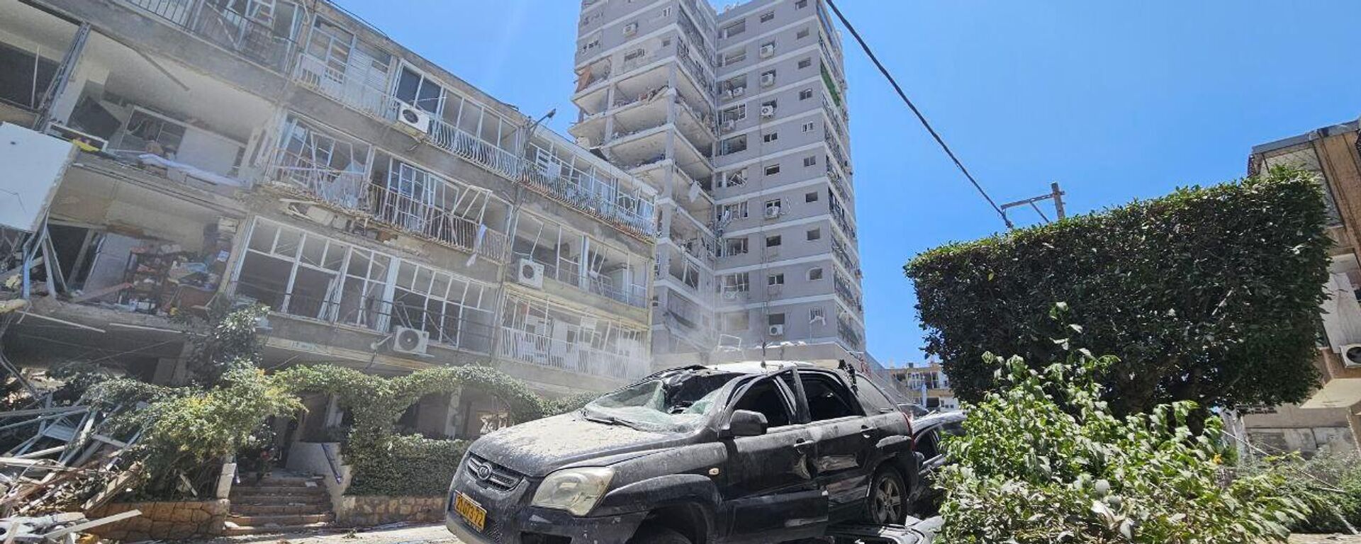 Последствия ракетного обстрела Израиля со стороны Ирана - Sputnik Абхазия, 1920, 03.03.2026