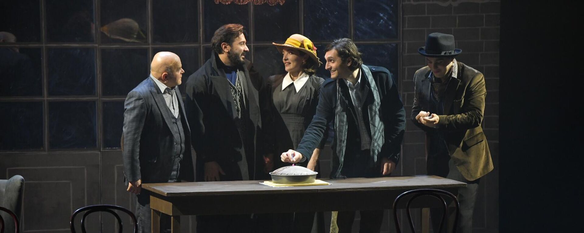 Предпремьерный показ спектакля “Мышеловка” в РУСДРАМе - Sputnik Абхазия, 1920, 31.01.2026