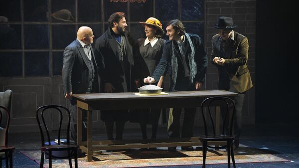 Предпремьерный показ спектакля “Мышеловка” в РУСДРАМе - Sputnik Абхазия