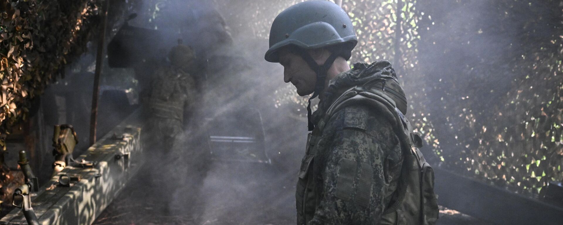 Боевая работа гаубицы Гиацинт-Б группировки войск Центр на Красноармейском направлении СВО - Sputnik Абхазия, 1920, 24.06.2025