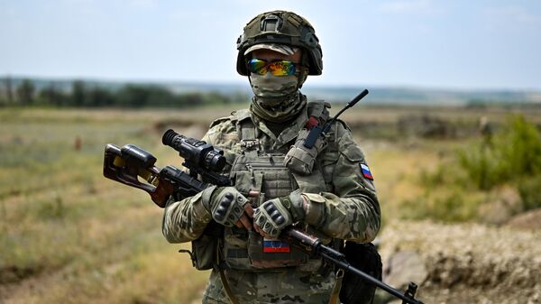 Подготовка снайперов группировки войск Центр в зоне СВО - Sputnik Абхазия