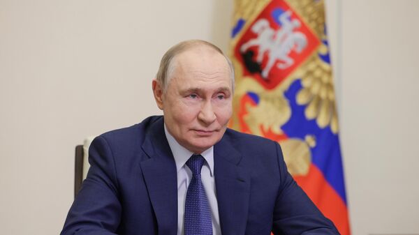 Президент Владимир Путин по видеосвязи принял участие в открытии молодёжных центров в регионах  - Sputnik Абхазия