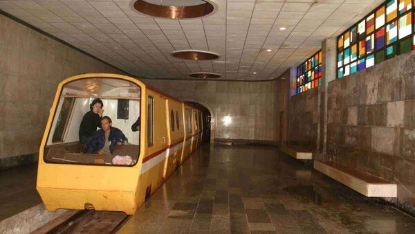 Новоафонская пещера. Архивные кадры  - Sputnik Абхазия