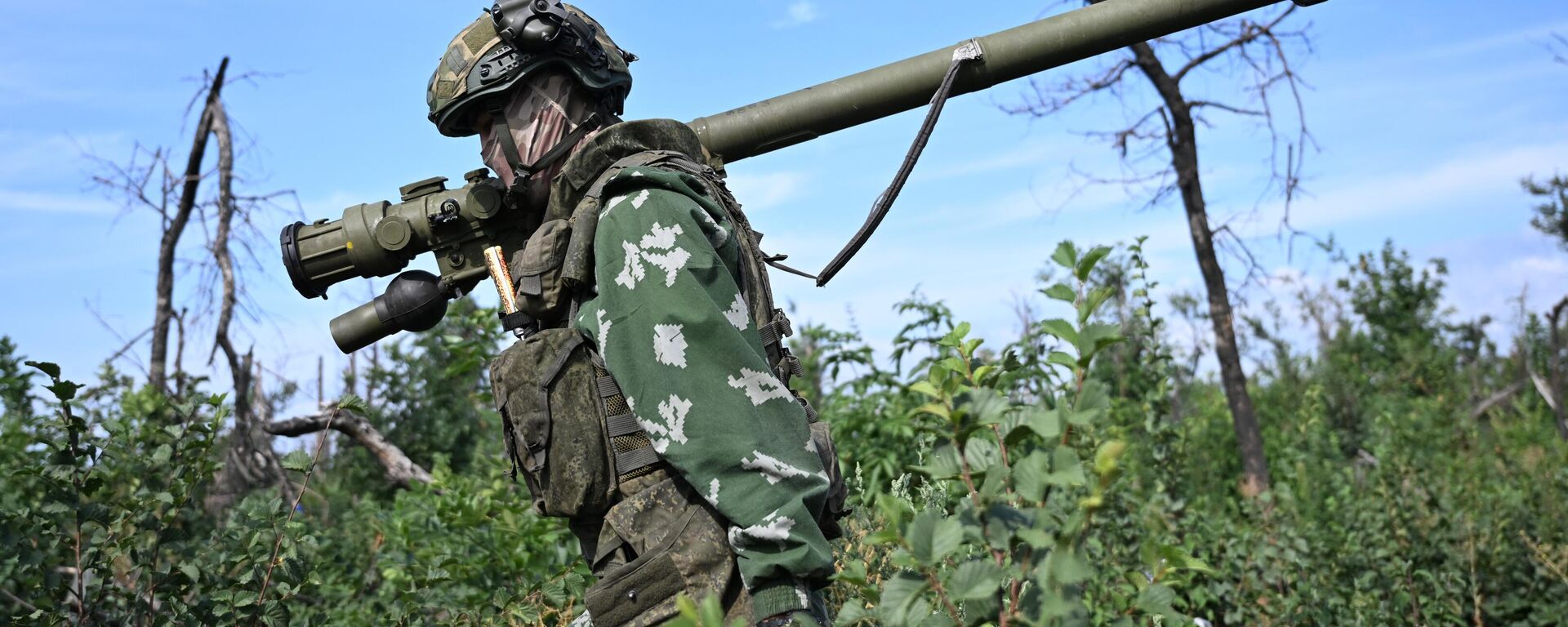 Расчет ПВО группировки Центр на Авдеевском направлении - Sputnik Абхазия, 1920, 19.11.2025