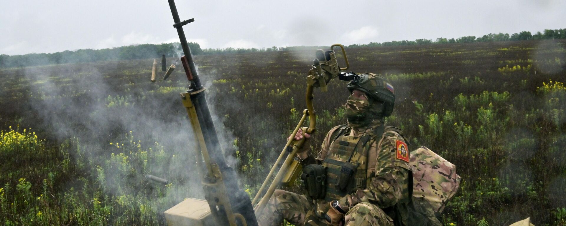 Работа ПВО группировки войск Запад в зоне спецоперации - Sputnik Абхазия, 1920, 12.09.2025