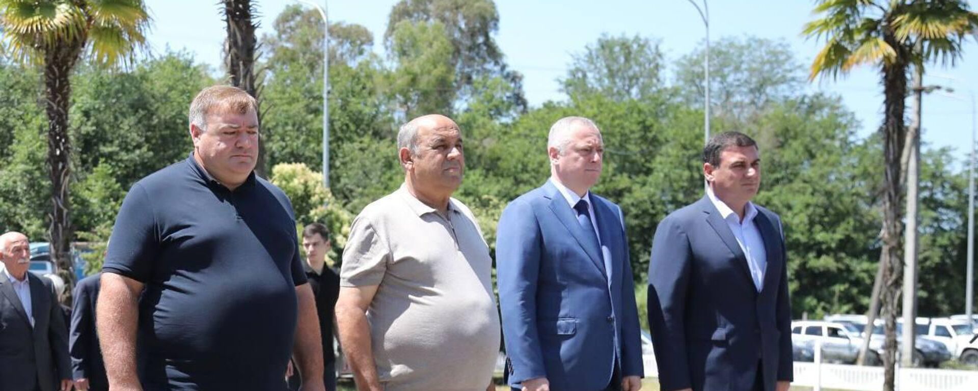 Память погибших при высадке Тамышского десанта почтили в Абхазии. - Sputnik Абхазия, 1920, 02.07.2025