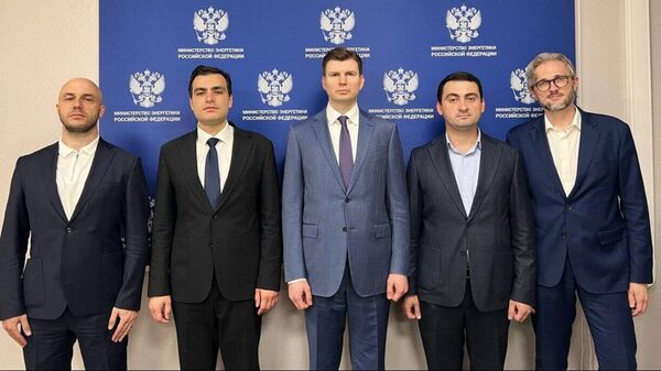 Аԥсны аенергетика аминистр Баҭал Мышәба Урыстәыла аенергетика аминистрраҿы имҩаԥысыз аилатәара ихы алаирхәит - Sputnik Аҧсны