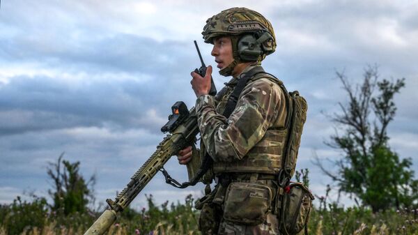 Боевая работа артиллеристов группировки войск Центр на Красноармейском направлении СВО - Sputnik Абхазия