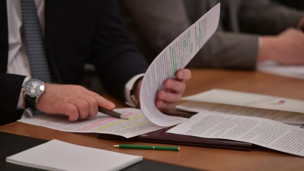 Подписание документа  - Sputnik Аҧсны