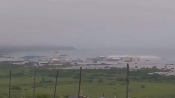 Кадры последствий землетрясения и цунами в Северо-Курильске - Sputnik Абхазия