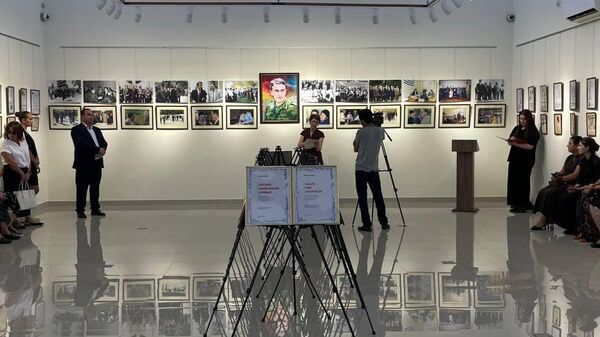 Выставка портретов и фронтовых писем времен ОВНА открылась в Гудауте - Sputnik Абхазия