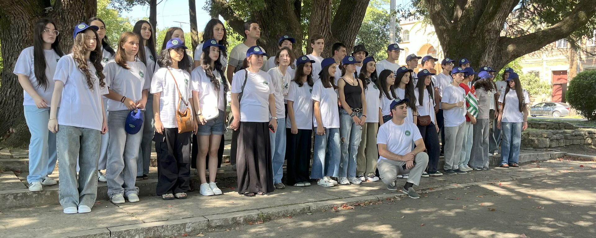 Школьники из Абхазии отправились в Санкт-Петербург по программе Университетские смены - Sputnik Аҧсны, 1920, 18.08.2025