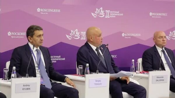 Многие страны хотят сотрудничать с Россией в сфере электроэнергетики, заявил министр энергетики России Сергей Цивилев на полях ВЭФ - Sputnik Аҧсны