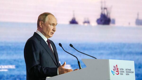 Прямая трансляция выступления Владимира Путина на пленарном заседании X Восточного экономического форума - Sputnik Абхазия