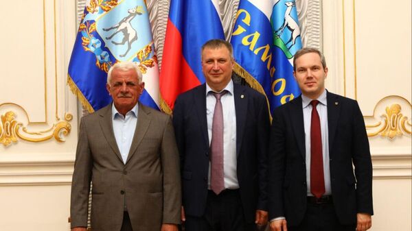 Вопросы сотрудничества обсудили представители Абхазии с главой Самары Иваном Носковым - Sputnik Абхазия