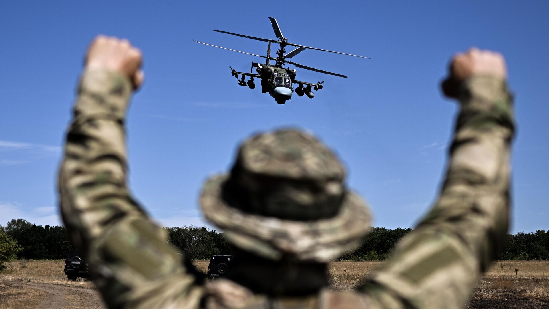 Отработка боевого слаживания военнослужащими 8-й разведывательной штурмовой бригады добровольческого корпуса Южной группировки войск в ЛНР Отработка боевого слаживания военнослужащими 8-й разведывательной штурмовой бригады добровольческого корпуса Южной группировки войск в ЛНР - Sputnik Абхазия, 1920, 20.09.2025