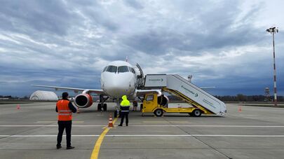 Тестовый рейс в аэропорту Краснодара