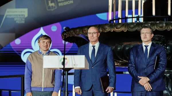 Слет Всемирного фестиваля молодежи открылся у Главного ярмарочного дома в Нижнем Новгороде - Sputnik Абхазия
