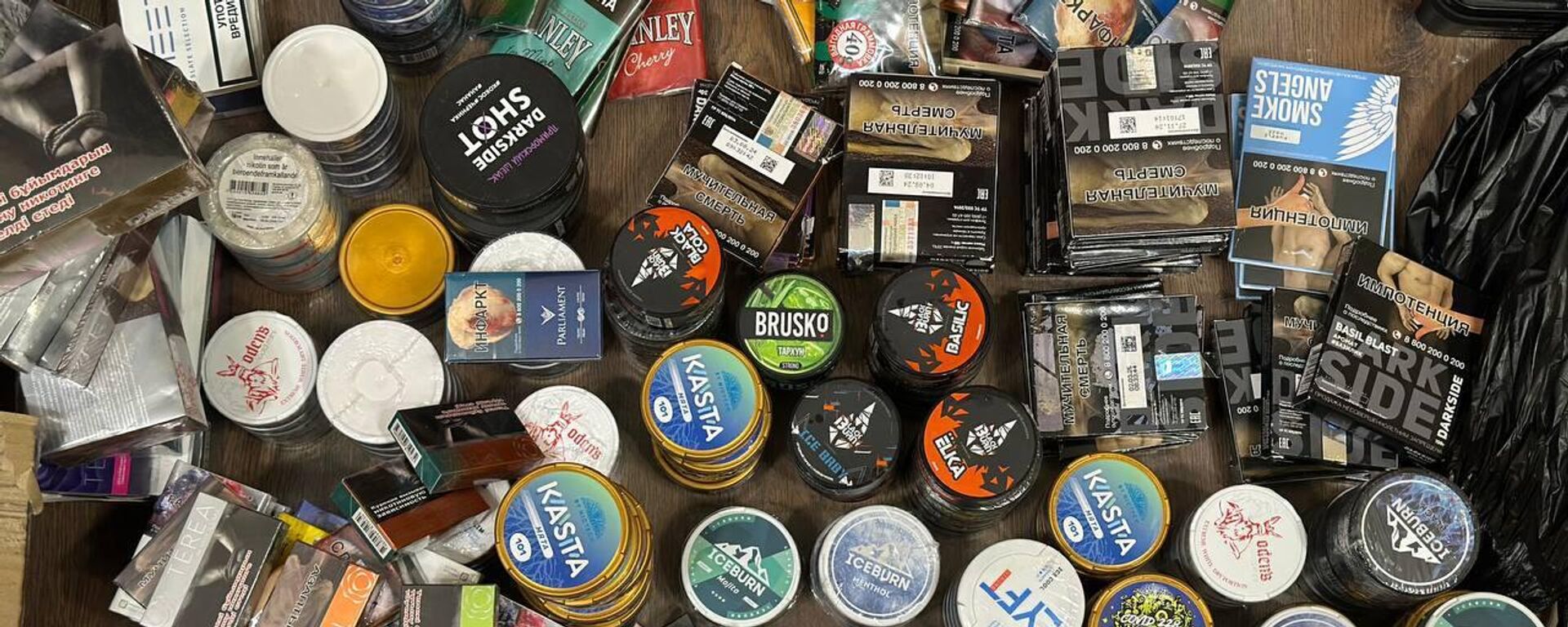 Более 900 единиц табачной продукции и никотиновых устройств изъяты в Абхазии. - Sputnik Абхазия, 1920, 19.09.2025