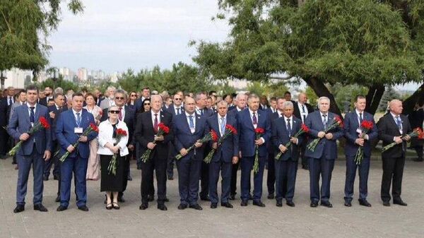 Делегация Парламента Абхазии приняла участие в конференции Южно-Российской Парламентской Ассоциации в Волгограде - Sputnik Абхазия