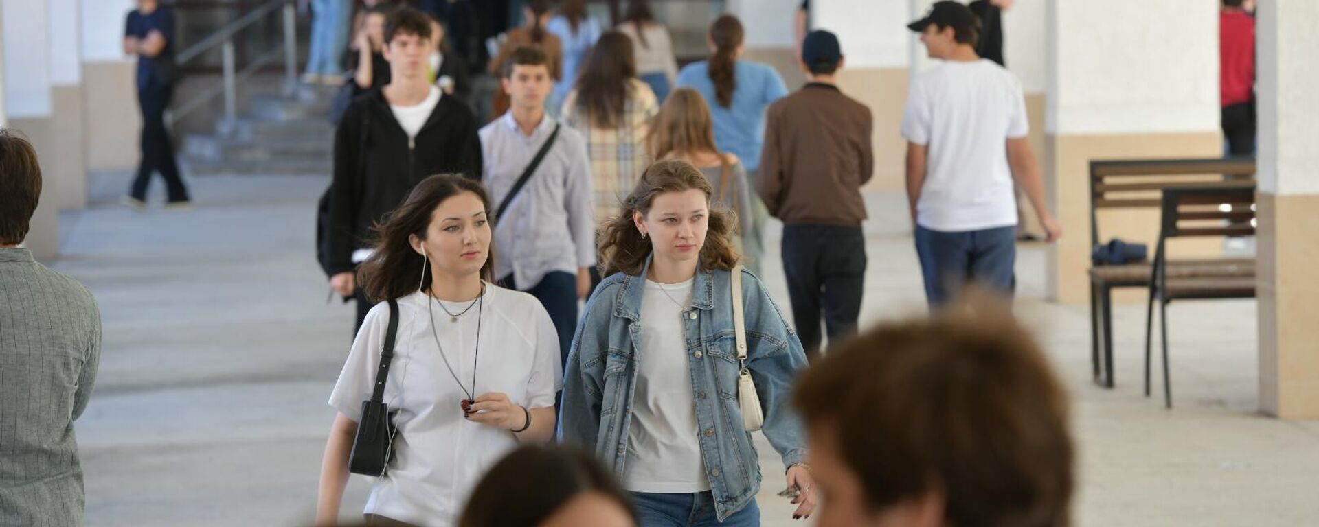 Студенты в АГУ - Sputnik Абхазия, 1920, 27.11.2025