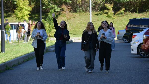 Студенты в АГУ - Sputnik Абхазия