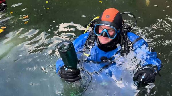 Первый день поисковой экспедиции Подводный Кавказ на озере Рица завершился  - Sputnik Абхазия