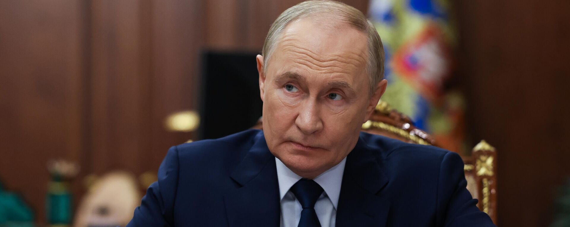 Президент Владимир Путин встретился с главой ЛНР Леонидом Пасечником - Sputnik Абхазия, 1920, 30.09.2025