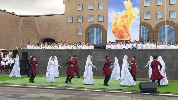 Концерт Ахәрашәа, ахәра зырӷьо прошел на площади Свободы в Сухуме - Sputnik Абхазия