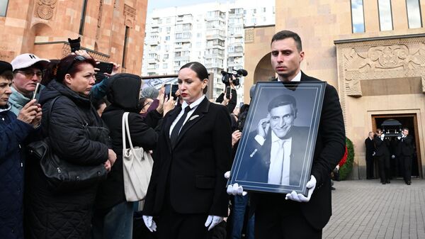 Прощание с Тиграном Кеосаяном в Москве - Sputnik Аҧсны