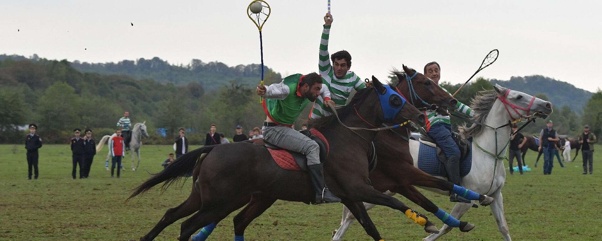 Скачки в селе Мыку 29.09.2025 - Sputnik Аҧсны, 1920, 01.11.2025