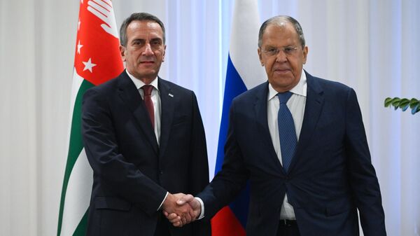 Встреча глав МИД РФ, Абхазии и Южной Осетии - Sputnik Аҧсны