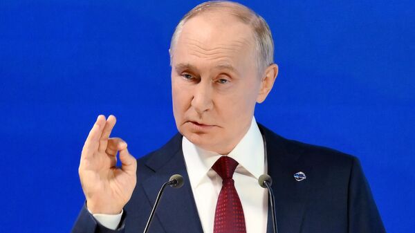 Президент Владимир Путин принял участие в работе дискуссионного клуба Валдай - Sputnik Абхазия