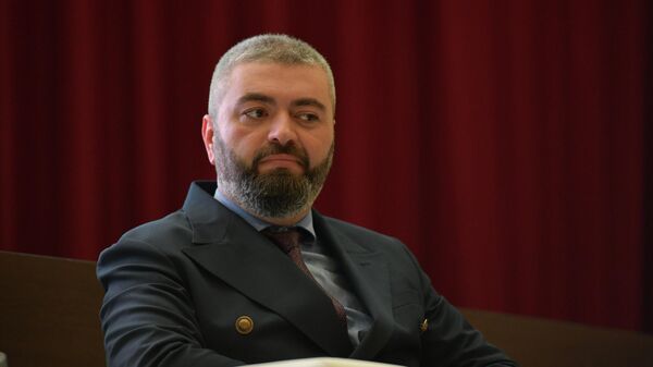 Министр туризма Республики Абхазия Астамур Логуа на форуме Команда Абхазии - Sputnik Абхазия