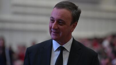 Премьер-министр Республики Абхазия Владимир Валерьевич Делба на форуме Команда Абхазии
