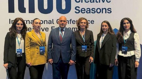 Делегация из Абхазии приняла участие в Международной конференции по креативной экономике в Санкт-Петербурге - Sputnik Аҧсны