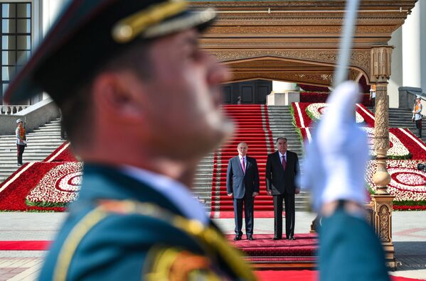 Торжественный прием прошел перед началом переговоров. - Sputnik Абхазия