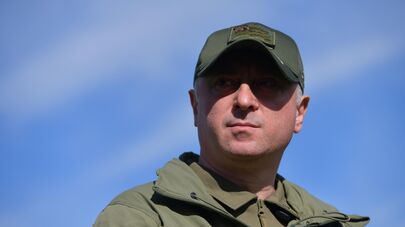Президент Абхазии Бадра Гунба провел смотр готовности резервистов Гудаутского района в рамках оперативно-тактических учений Генштаба ВС.