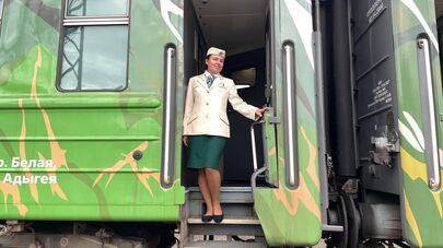 Турпоезд "Рица" приехал в Абхазию