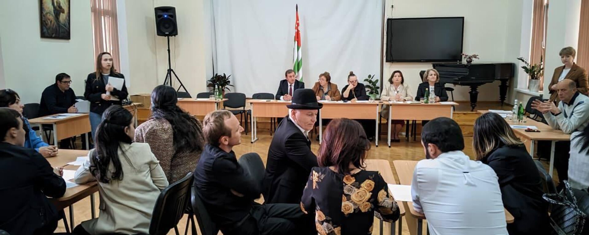 Второй очный этап конкурса Навигаторы детства Республики Абхазия прошел на базе Сухумской школы №10 - Sputnik Абхазия, 1920, 16.10.2025