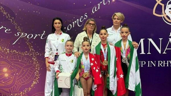 Аԥснытәи агимнасткацәа Дубаи имҩаԥысуаз атурнир GYMNASTIKA SOLO CUP 2025 аҿы аиааирақәа ргеит - Sputnik Аҧсны