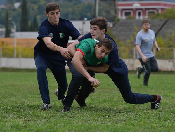 Аимҵакьачара - традиционная абхазская игра. - Sputnik Абхазия